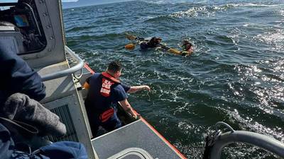 PHOTOS: Rescue near Lummi Island