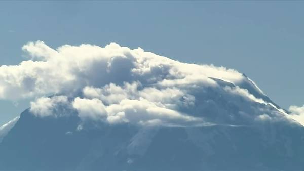 RAW: Chopper 7 footage of Mt. Rainier