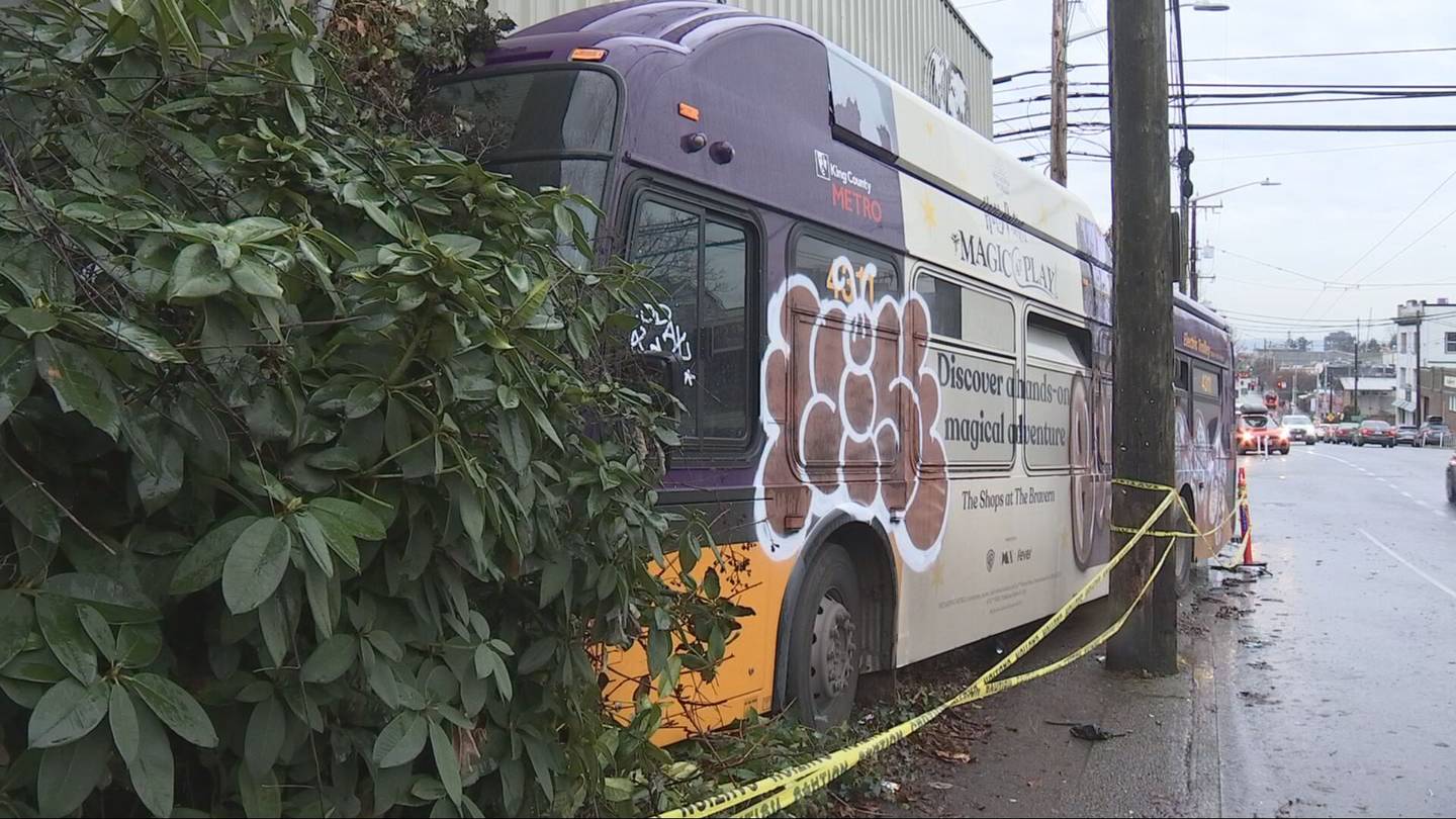 撞入西雅图室内滑板公园的巴士将在近一周后被移走