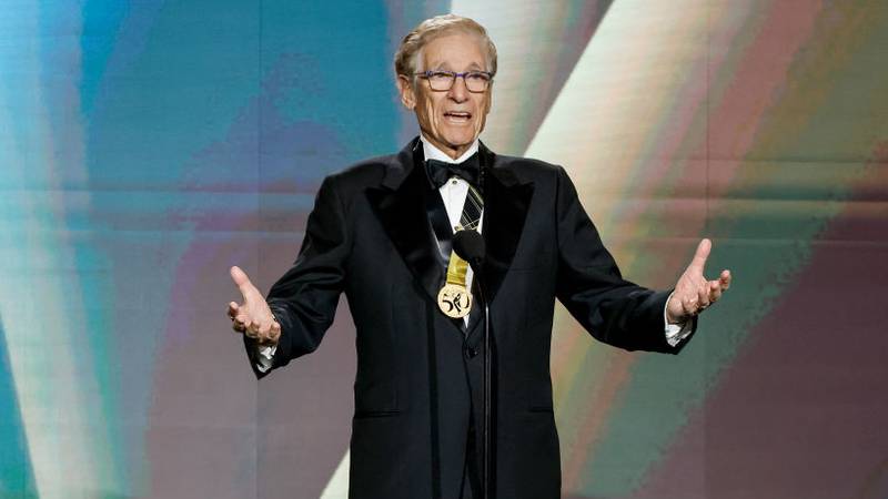 LOS ANGELES, CALIFORNIA - DECEMBER 15: Maury Povich accepts the "Daytime Emmys Lifetime Achievement Award" onstage during the 50th Daytime Emmy Awards at The Westin Bonaventure Hotel & Suites, Los Angeles on December 15, 2023 in Los Angeles, California. (Photo by Kevin Winter/Getty Images)