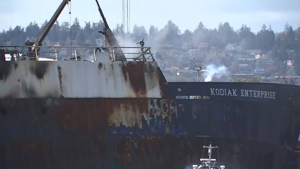Responders believe freon on Tacoma fishing boat was slowly released during fire