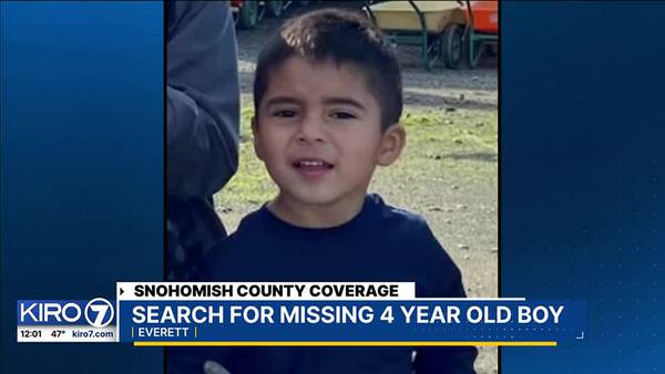 VIDEO: Everett Missing Boy