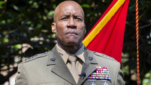 Michael Langley becomes Marines’ first Black 4-star general