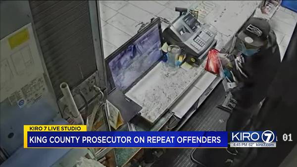 LIVE STUDIO: King County prosecutor on repeat offenders