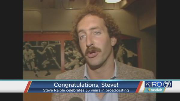 VIDEO: Steve Raible tribute for 35 years at KIRO 7