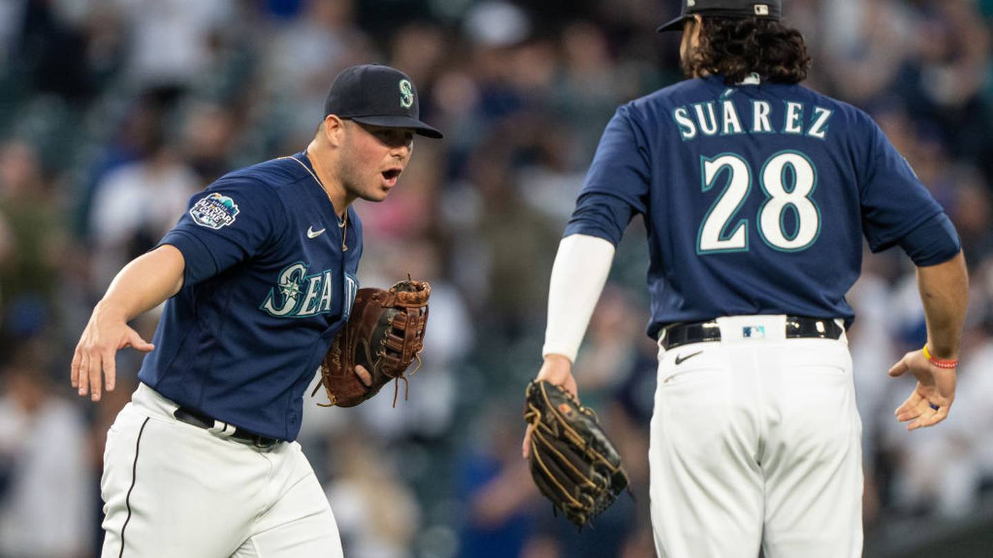 Ty France hits 2 homers, Logan Gilbert goes 8 innings as Mariners edge  reeling A's 3-2