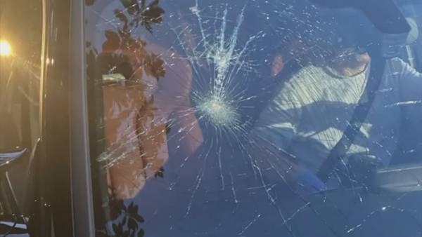 ‘If it could happen to us, it can happen to anybody’: Another car damaged by I-90 rock thrower