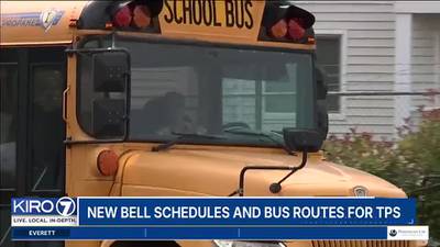 New bell schedules & bus routes for Tacoma Public Schools