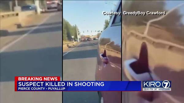 VIDEO: Suspect killed in shootout with Pierce County deputies