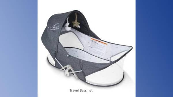 Recall alert: Travel bassinets recalled for fall hazard