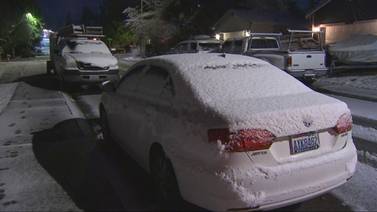 Mix of snow, hail, and rain brings ‘weather roulette’ to Western Washington