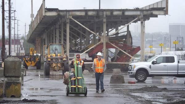Historic Tacoma elevated roadway being demolished. ‘It became a safety hazard’