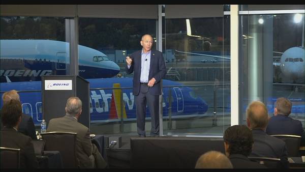 Boeing execs try to calm investors after multi-billion dollar loss