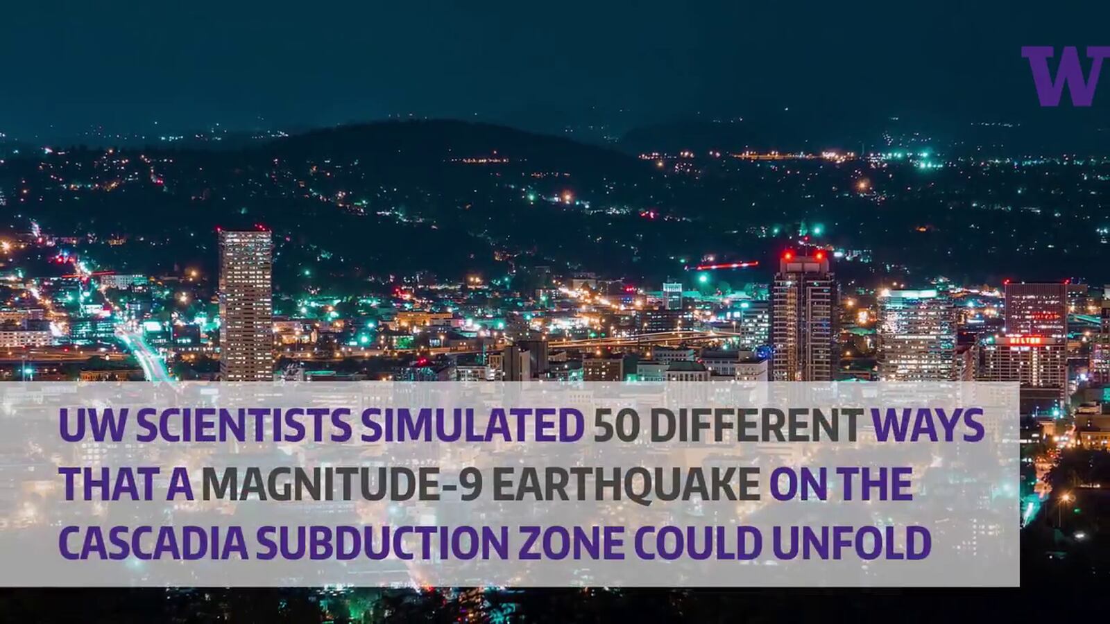 New Simulations Show How The Big One Could Play Out In Seattle Kiro 