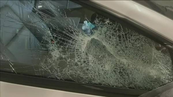 Woman suffers glass shard in eyes as more cars damaged by thrown rocks on I-90