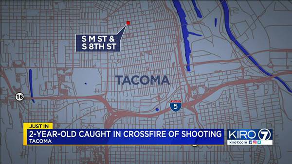VIDEO: 2-year-old caught in crossfire of Tacoma shooting