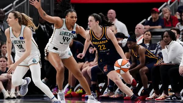 Caitlin Clark struggles in first home game, as Indiana Fever lose to New York Liberty, 102–66