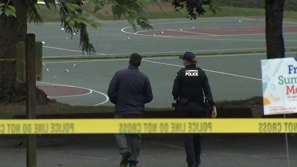 Gunfire erupts at park near Lynnwood school, killing 1, injuring 2 others