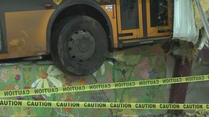 A Metro bus crashed into an indoor skate park near Seattle's Yesler Terrace neighborhood on Jan. 24, 2024.