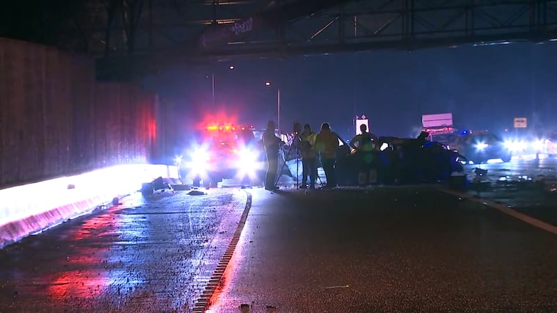 Washington State Patrol troopers say a woman who drove the wrong way on I-405 in Kirkland caused a crash. She is suspected of DUI and may be charged with vehicular assault.