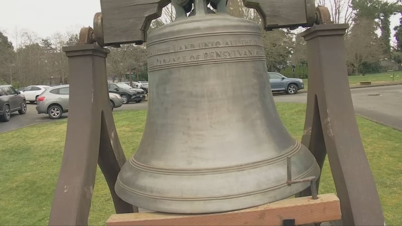 Replica of Liberty Bell worth $100k found after theft from Seattle cemetery