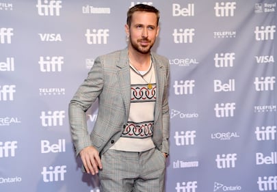 TORONTO, ON - SEPTEMBER 11: Ryan Gosling attends the "First Man" press conference during 2018 Toronto International Film Festival at TIFF Bell Lightbox on September 11, 2018 in Toronto, Canada. (Photo by Emma McIntyre/Getty Images)