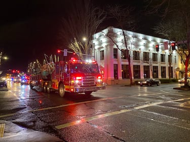 Olympia holiday light parade