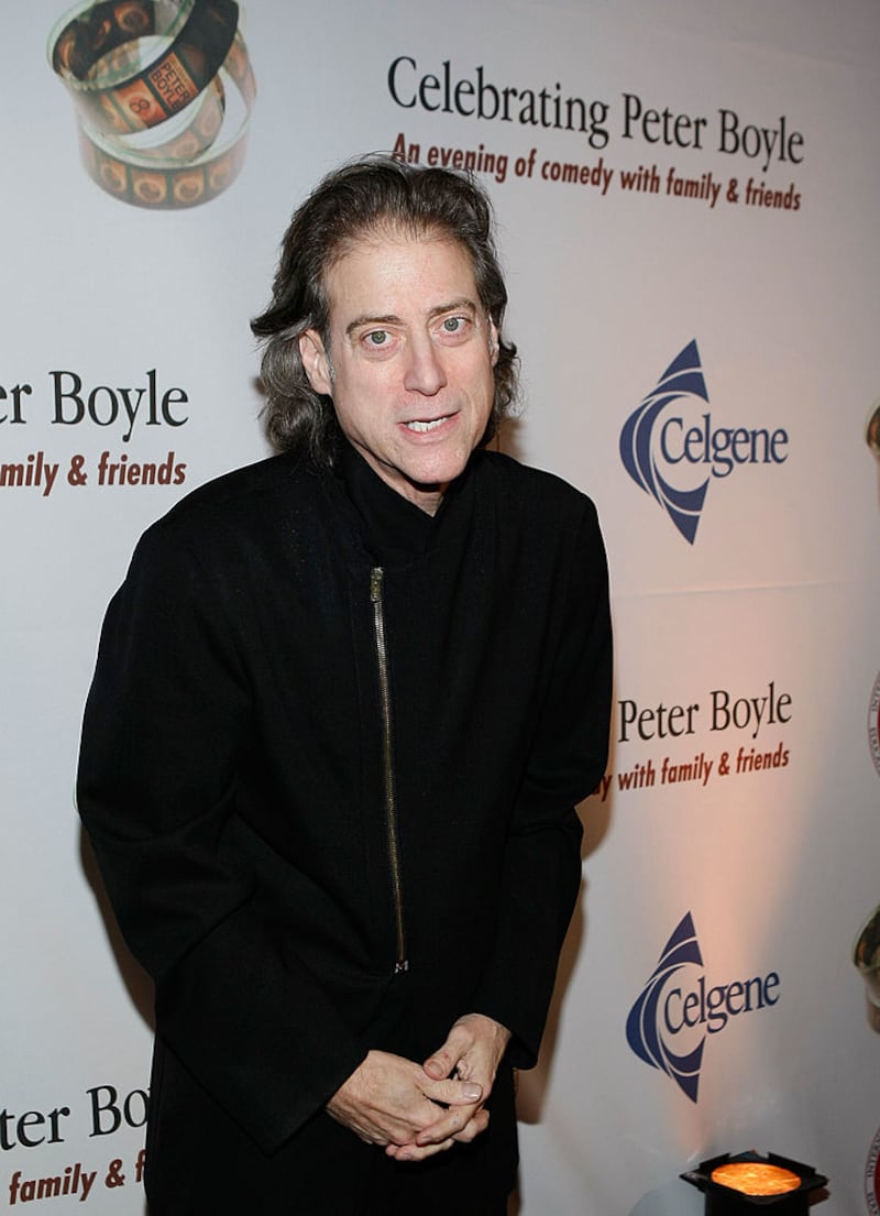 LOS ANGELES, CA - NOVEMBER 10:  Actor Richard Lewis poses at the Comedy to Benefit The IMF's Peter Boyle Fund held at the Wilshire Ebell Theater and Club on November 10, 2007 in Los Angeles California.  (Photo by Mark Davis/Getty Images)