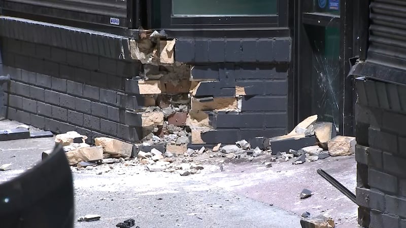 A car crashed into a Seattle cannabis shop early Thursday in an apparent burglary.