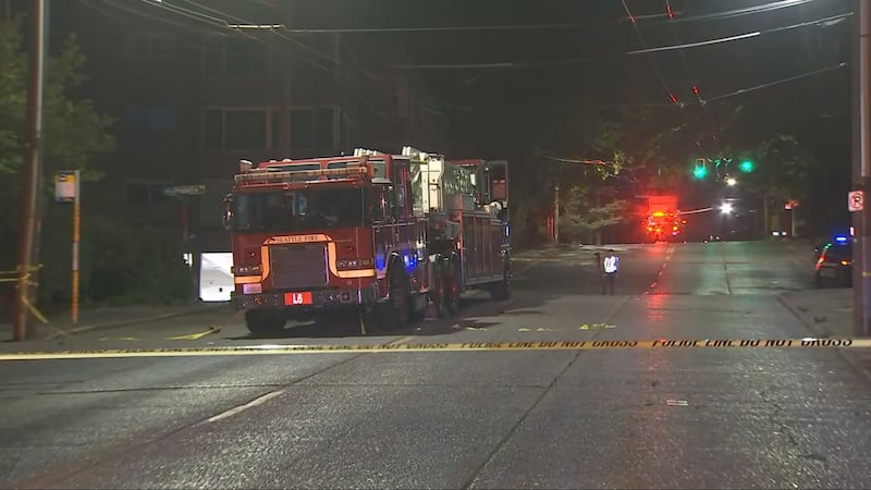 Double fatal motorcycle crash into Seattle Fire truck