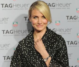 NEW YORK, NY - JANUARY 28: Actress Cameron Diaz attends TAG Heuer New York City Flagship Store Opening at TAG Heur New York City Flagship Store on January 28, 2014 in New York City. (Photo by Dimitrios Kambouris/Getty Images)