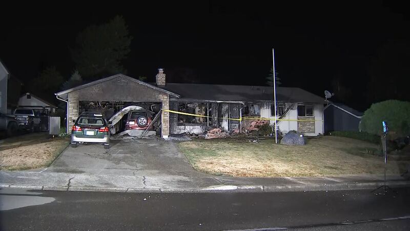 An overnight fire in Renton killed one person and critically hurt another on Aug. 25, 2023.