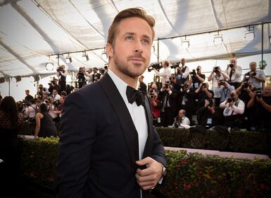 LOS ANGELES, CA - JANUARY 29: Actor Ryan Gosling attends The 23rd Annual Screen Actors Guild Awards at The Shrine Auditorium on January 29, 2017 in Los Angeles, California. 26592_012 (Photo by Christopher Polk/Getty Images for TNT)