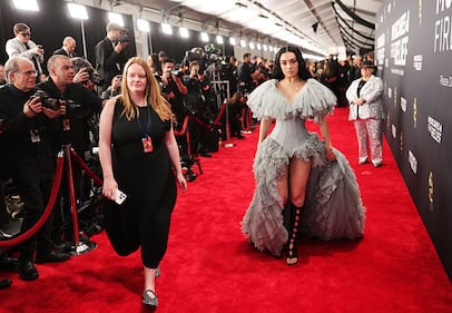 Grammy Awards red carpet