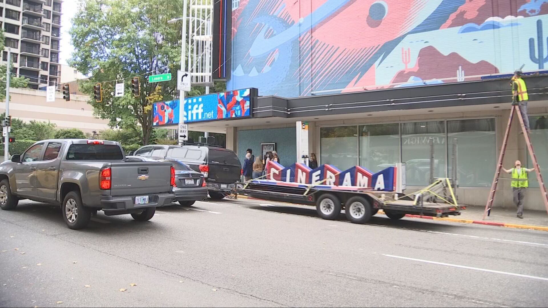 Seattle Cinerama sign