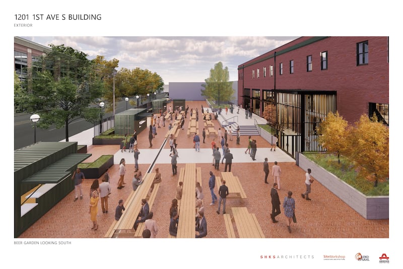 Old Pyramid Brewery building: Renderings of proposed designs