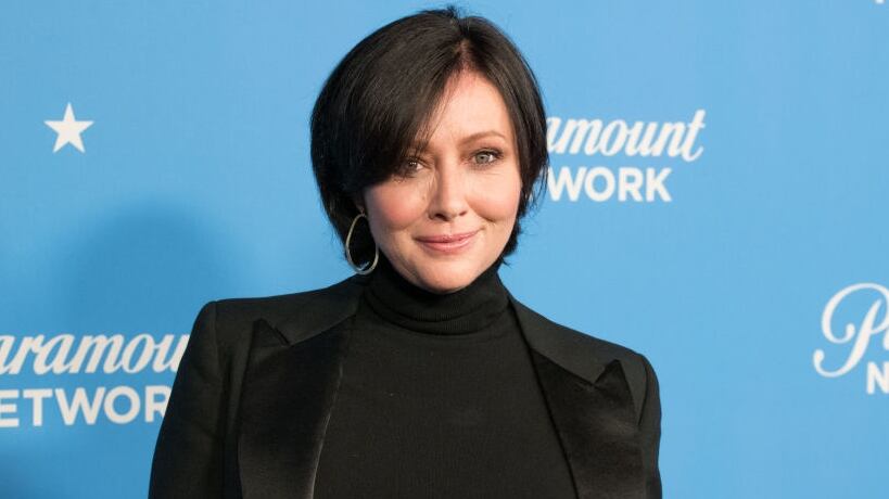 LOS ANGELES, CA - JANUARY 18: Actress Shannen Doherty attends Paramount Network Launch Party at Sunset Tower on January 18, 2018 in Los Angeles, California. (Photo by Earl Gibson III/Getty Images)