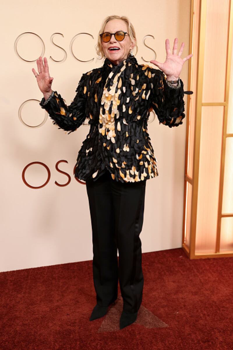 Oscars red carpet