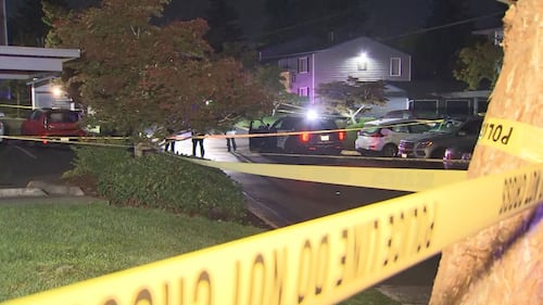 Police investigate at the Avana Star Lake Apartments in the 2200 block of South Star Lake Road in Federal Way on 9/19/24.