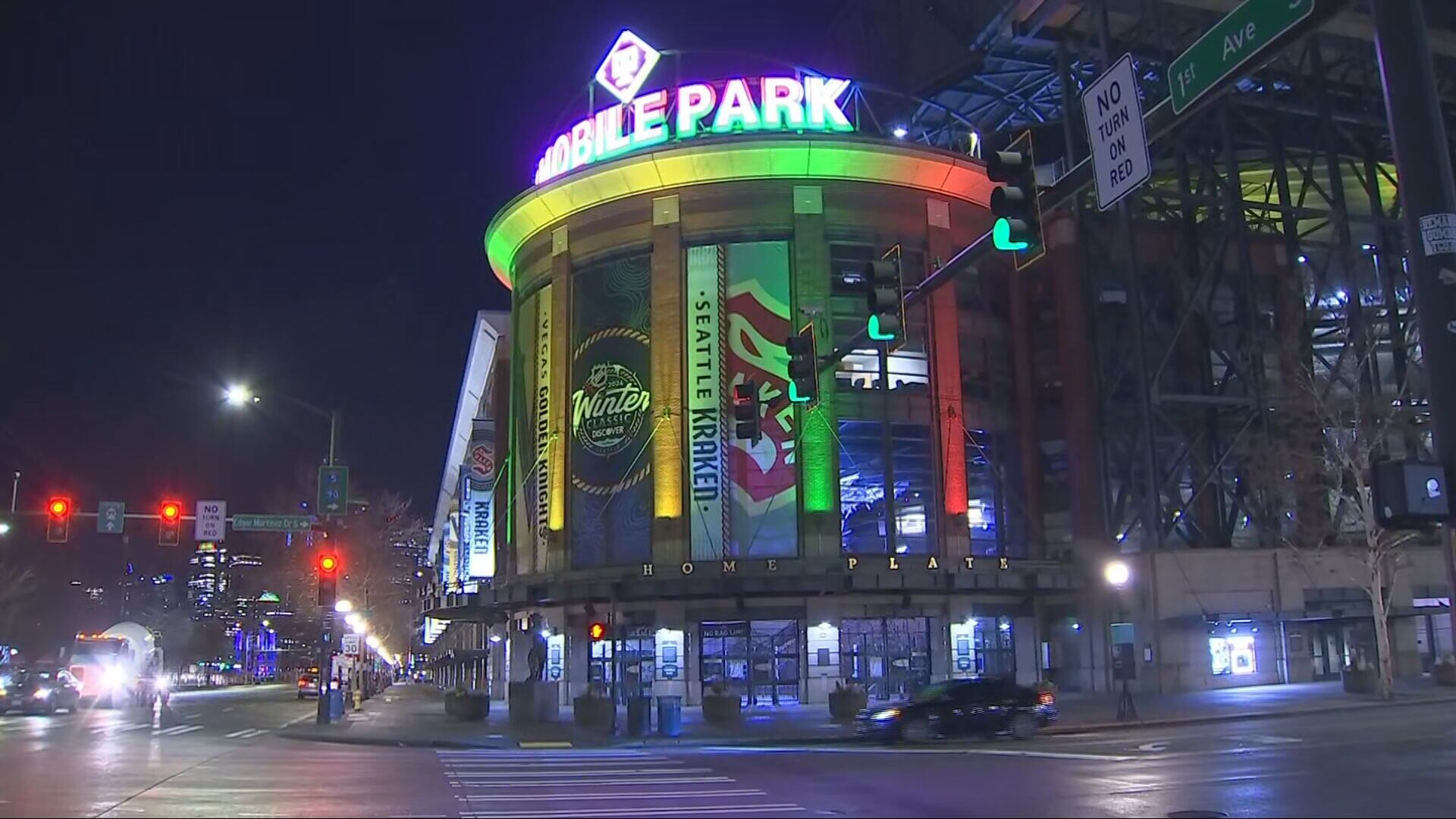 T-Mobile Park prepares for the Winter Classic on New Year's Day