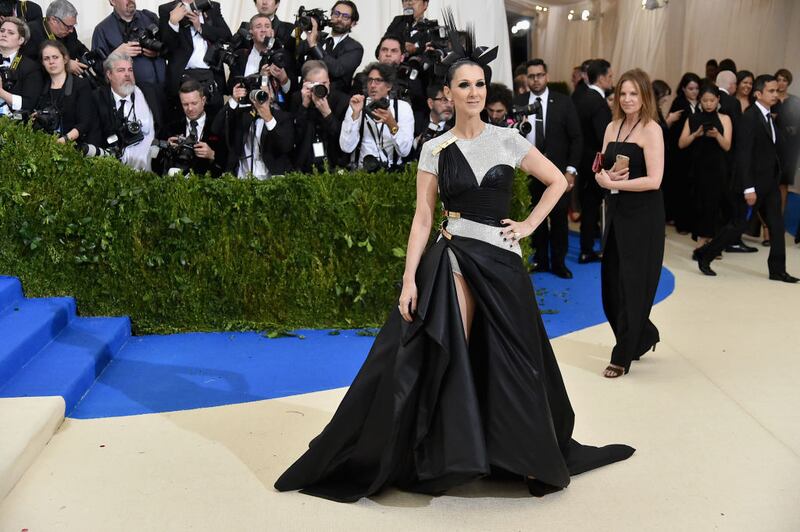 NEW YORK, NY - MAY 01:  Celine Dion attends the "Rei Kawakubo/Comme des Garcons: Art Of The In-Between" Costume Institute Gala at Metropolitan Museum of Art on May 1, 2017 in New York City.  (Photo by Mike Coppola/Getty Images for People.com)