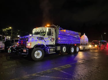 Olympia holiday light parade