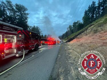 Sumner car fire