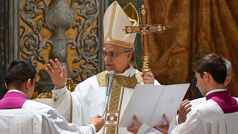 Pope Leo XIV celebrates first Mass; will formally be installed on May 18