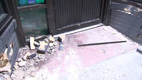 A car crashed into a Seattle cannabis shop early Thursday in an apparent burglary.