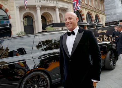 LONDON, ENGLAND - JULY 14: Vin Diesel attends the European Premiere of Disney's "The Lion King" at Odeon Luxe Leicester Square on July 14, 2019 in London, England. (Photo by Gareth Cattermole/Getty Images for Disney)