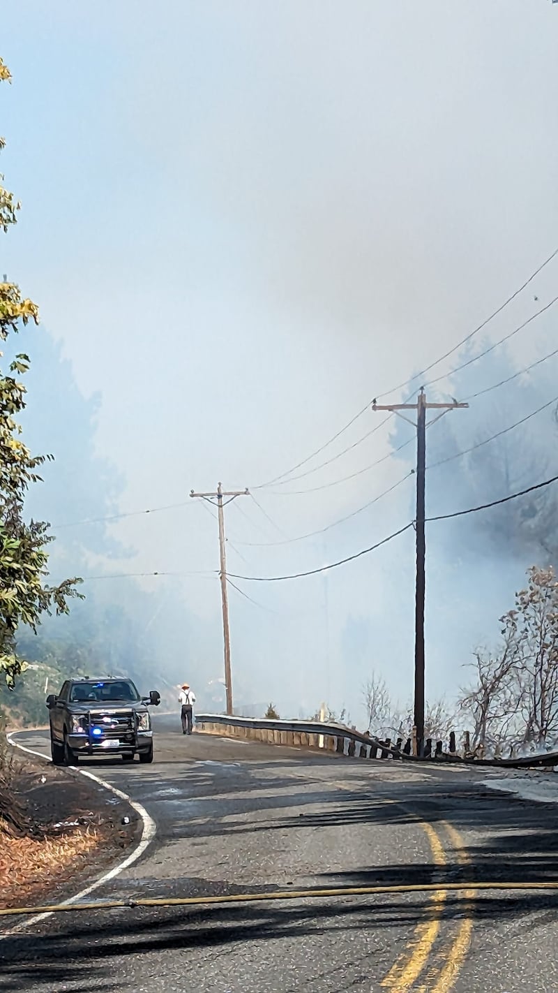 Tunnel Five Fire - White Salmon Fire Dept