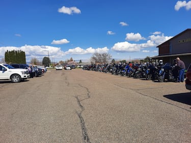 On a windswept day in April, Paul Charvet and his mom, Blanche, were buried at the Mabton Cemetery next to his dad, Ray, complete with full military honors.