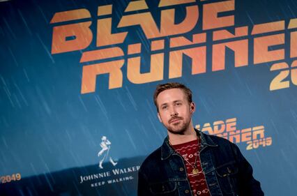 MADRID, SPAIN - SEPTEMBER 19: Actor Ryan Gosling during 'Blade Runner 2049' Madrid Photocall on September 19, 2017 in Madrid, Spain. (Photo by Samuel de Roman/Getty Images)