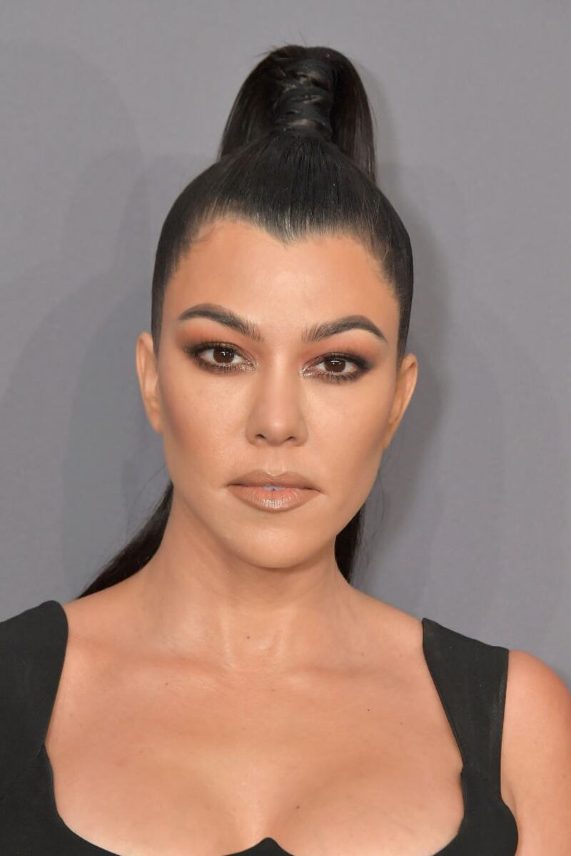 NEW YORK, NY - FEBRUARY 06:  Kourtney Kardashian attends the amfAR New York Gala 2019 at Cipriani Wall Street on February 6, 2019 in New York City.  (Photo by Michael Loccisano/Wire Image)